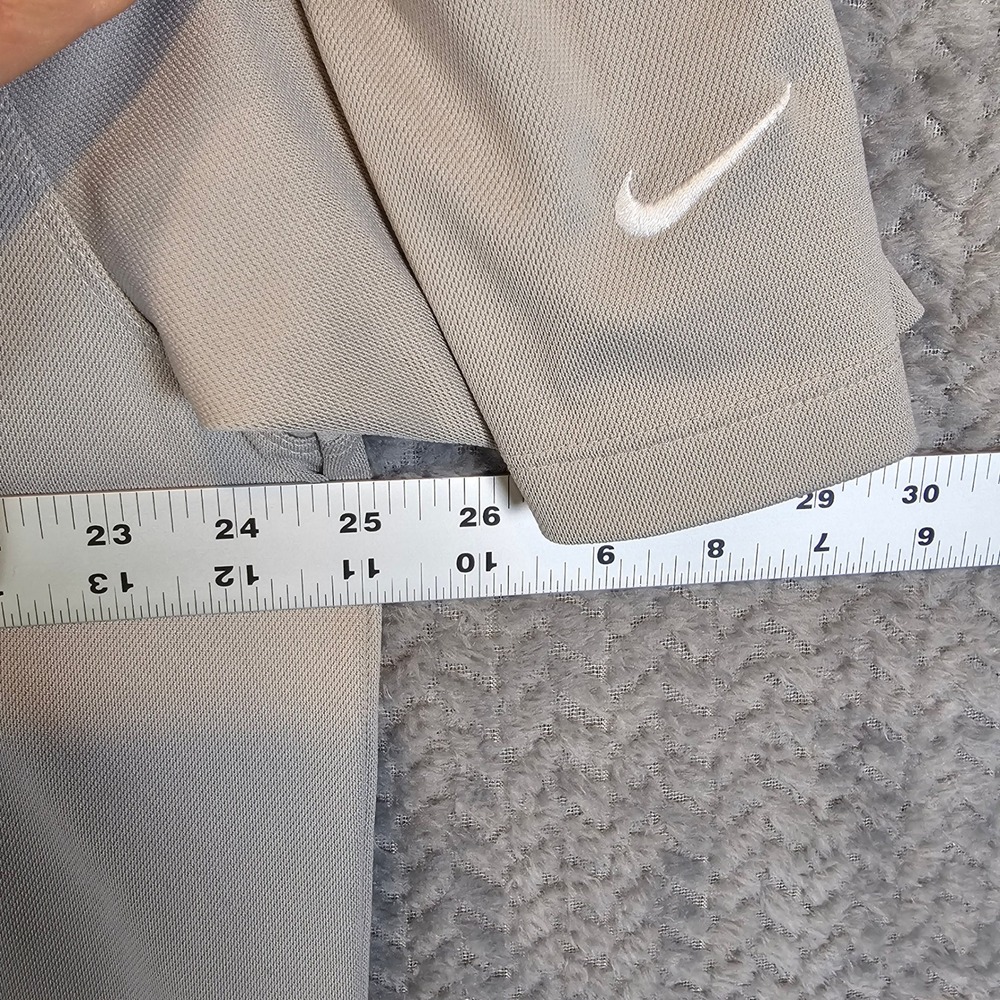 Nike Golf Mens Gray Brickyard 400 2010 Dri-FIT‎ Polo Shirt XL 128898-012 - Picture 3 of 9